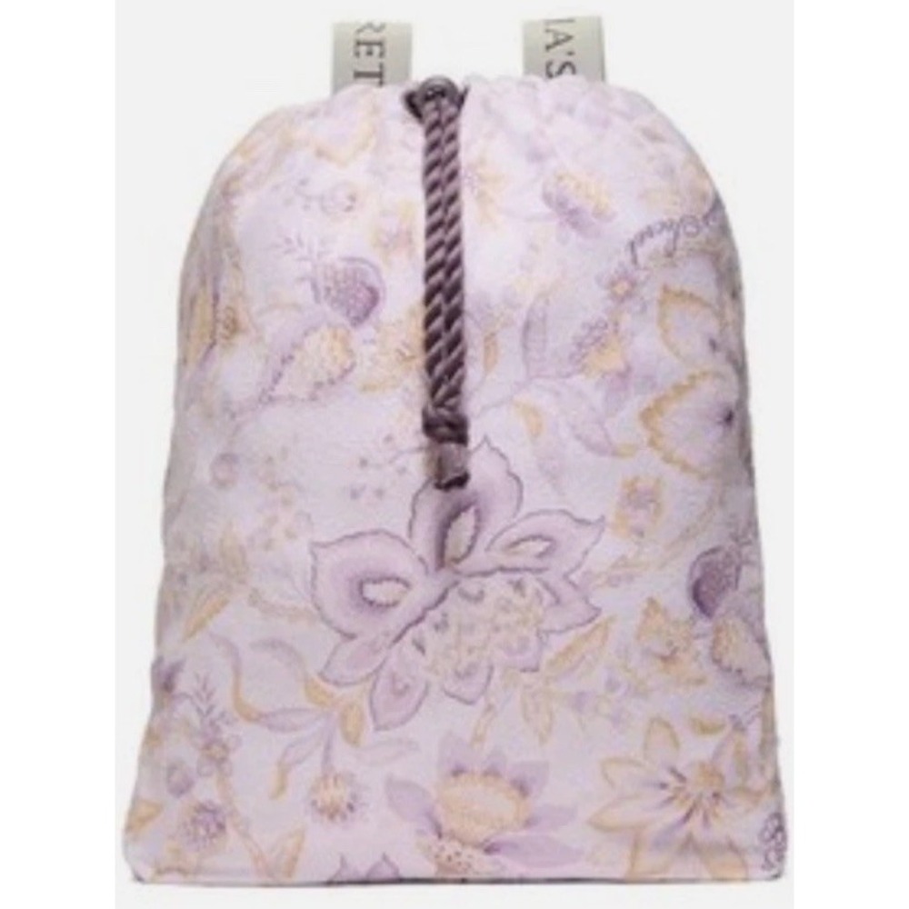 New $50 Victoria's Secret Packable Beach Towel Backpack Convertible Style Floral - Picture 2 of 7
